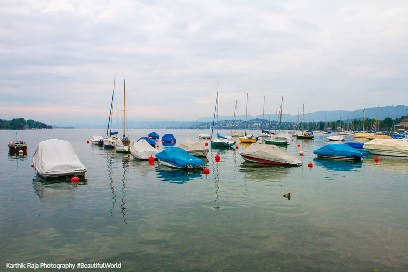 Boats, Zurichsee, Lake, Zurich, Switzerland