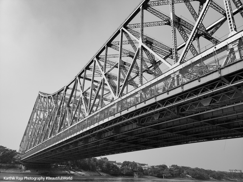 Howrah Bridge, Views from the Vivada Cruise, Hooghly River, Kolk